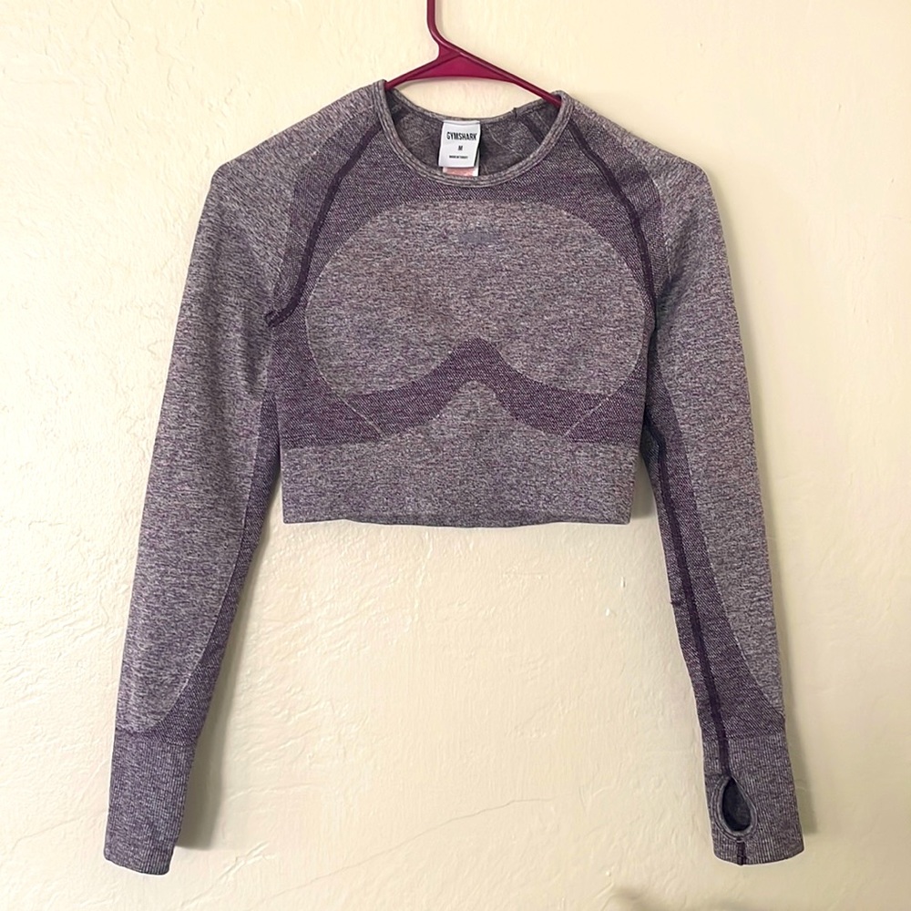 Gymshark Flex Sports Long Sleeve Crop Top